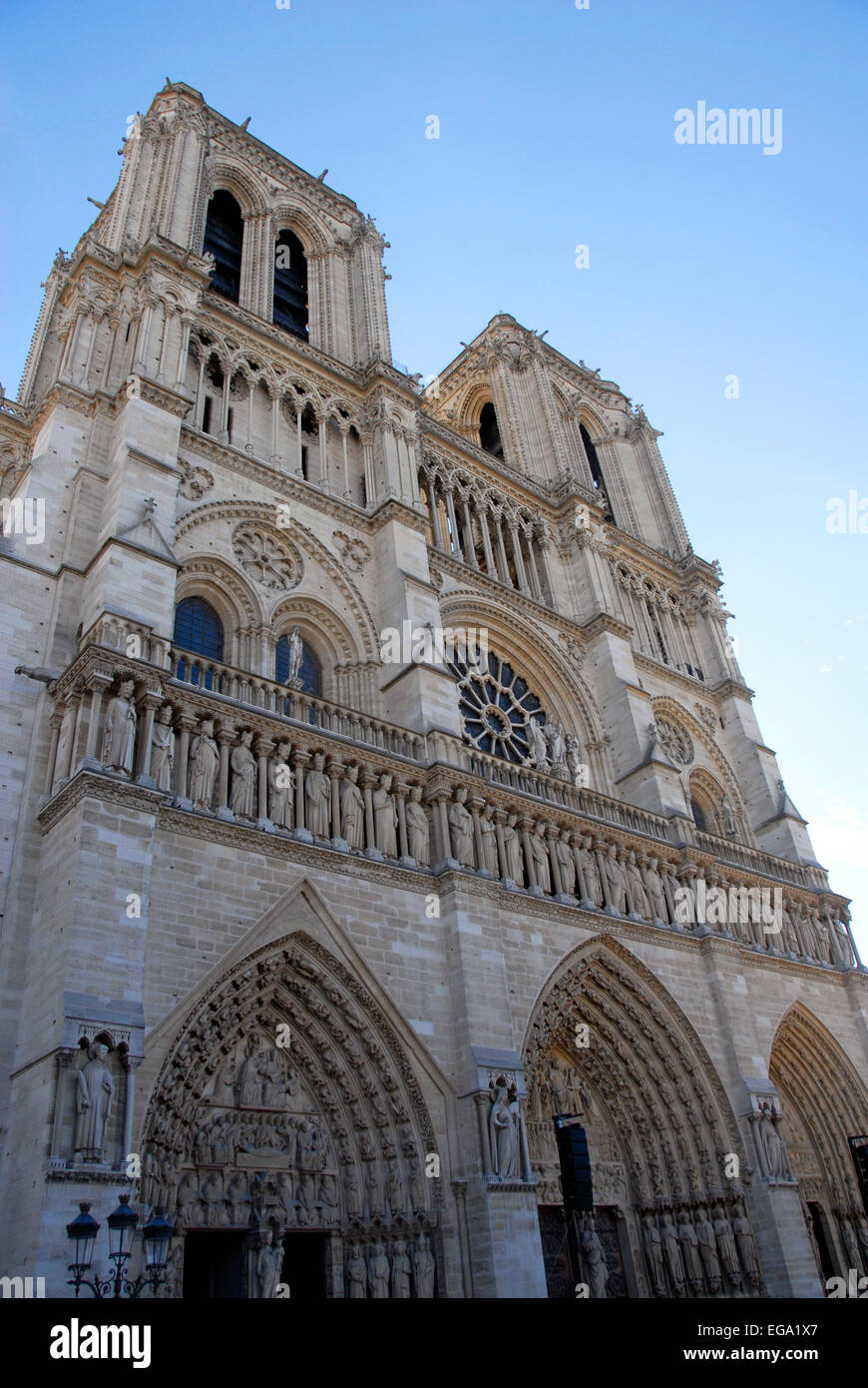 Notre Dame cathedral, Paris, France Stock Photo