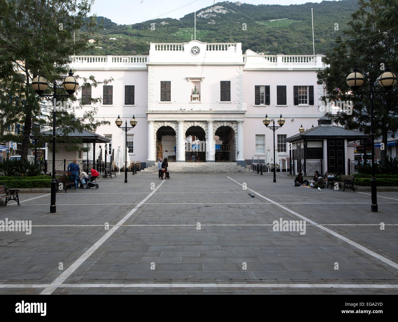 John Mackintosh Square and Parliament House building, Gibraltar ...