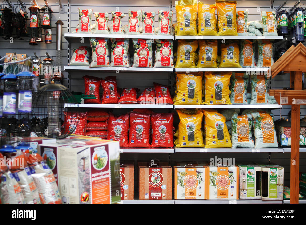 Wild bird food for garden birds Stock Photo Alamy