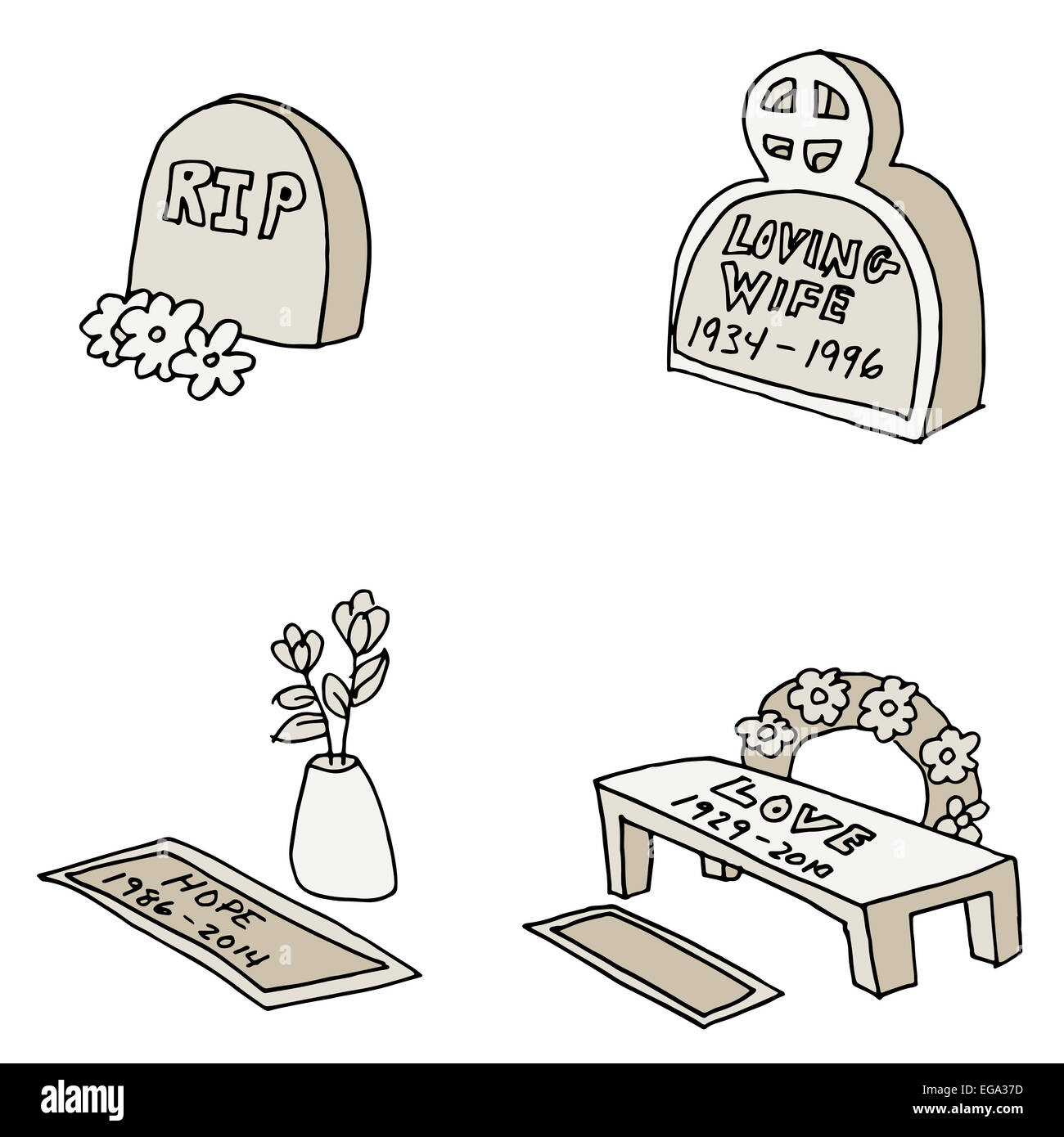 An image of tombstones Stock Photo Alamy