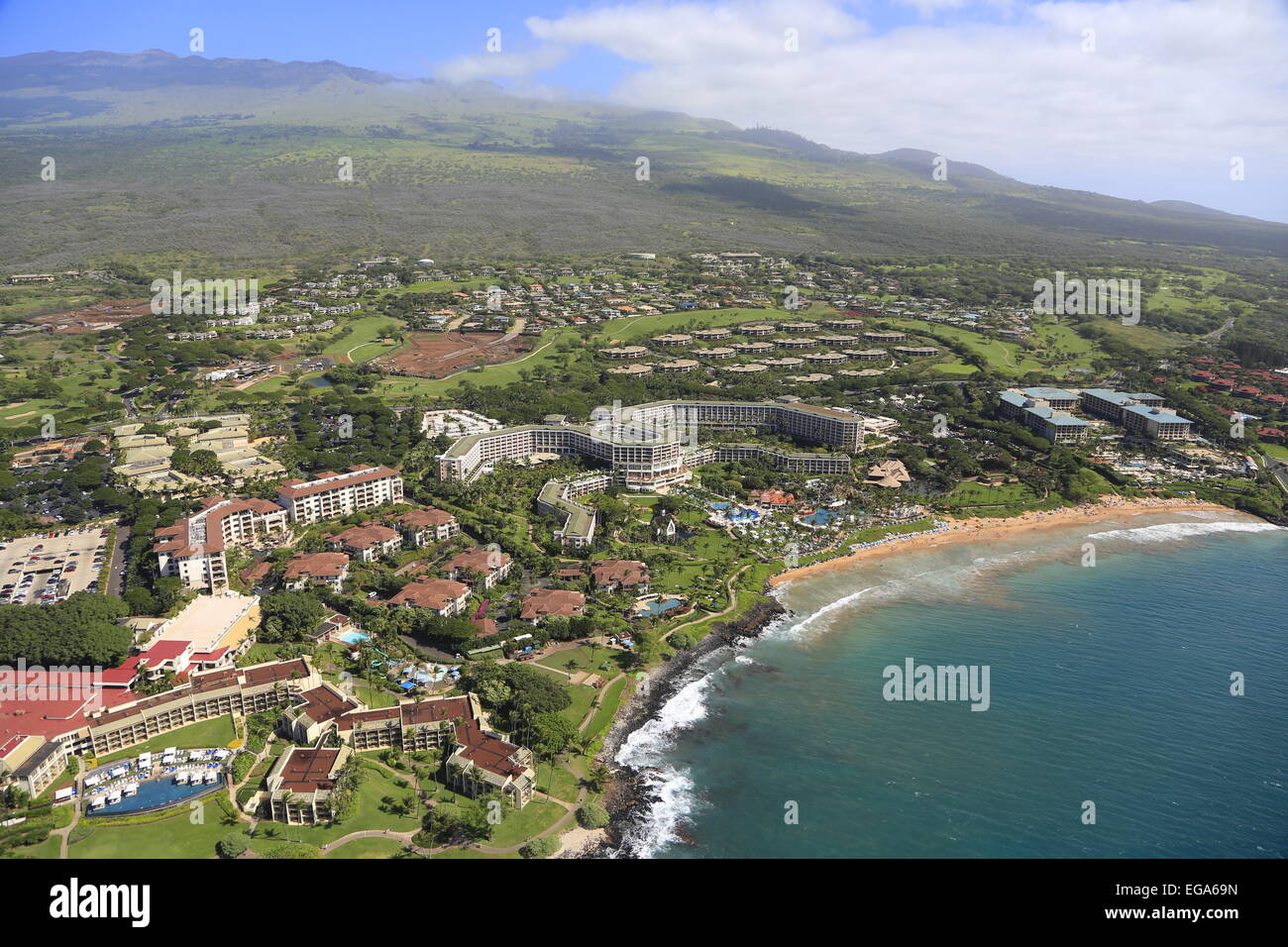 Maui hawaii aerial hi-res stock photography and images - Alamy