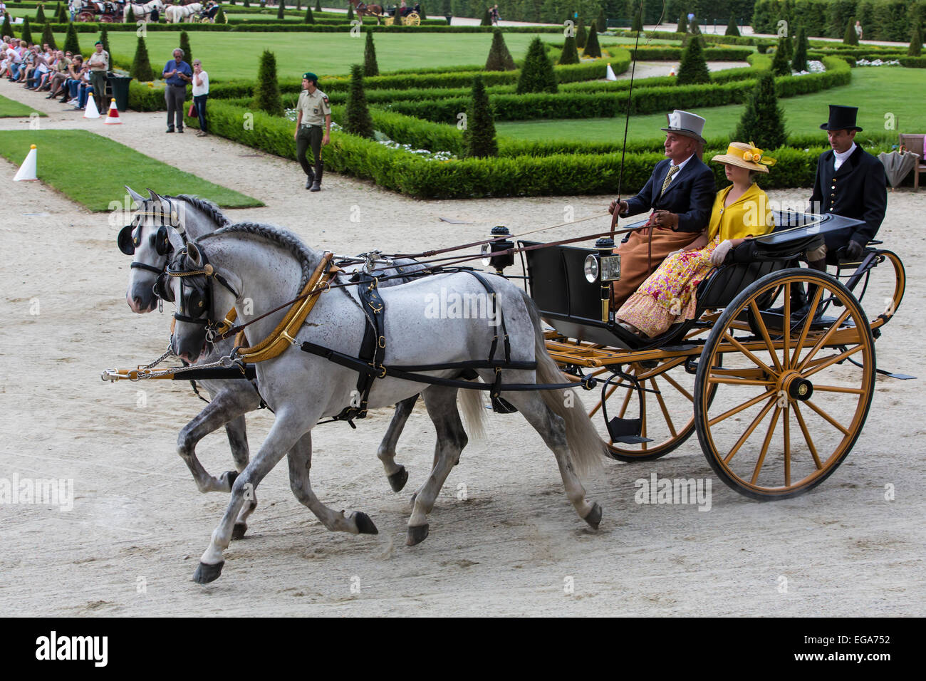 International competition for traditional carriages "La Venaria Reale