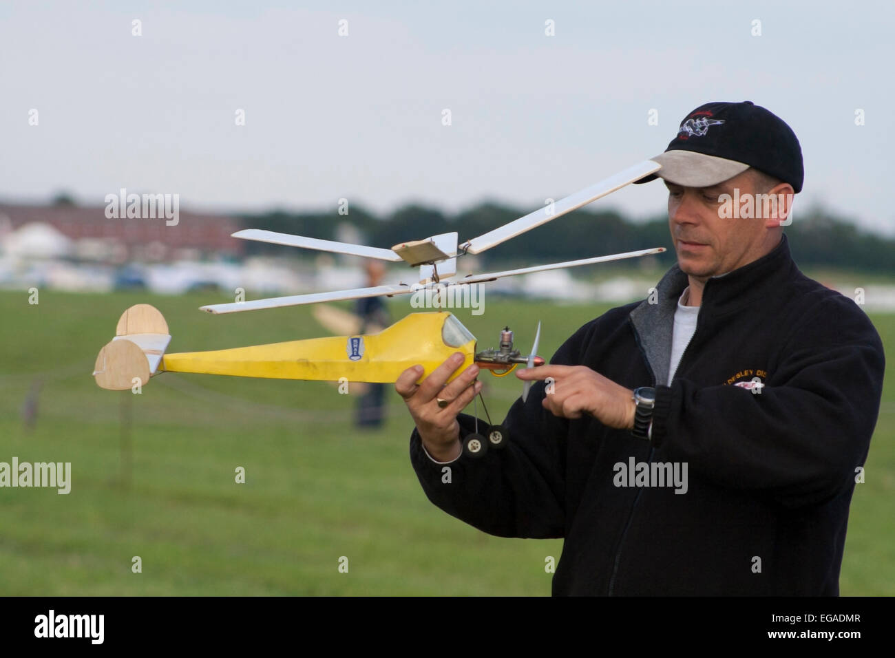 Self propelled model plane Stock Photo Alamy