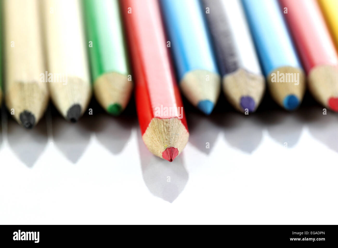 Red crayon hi-res stock photography and images - Alamy