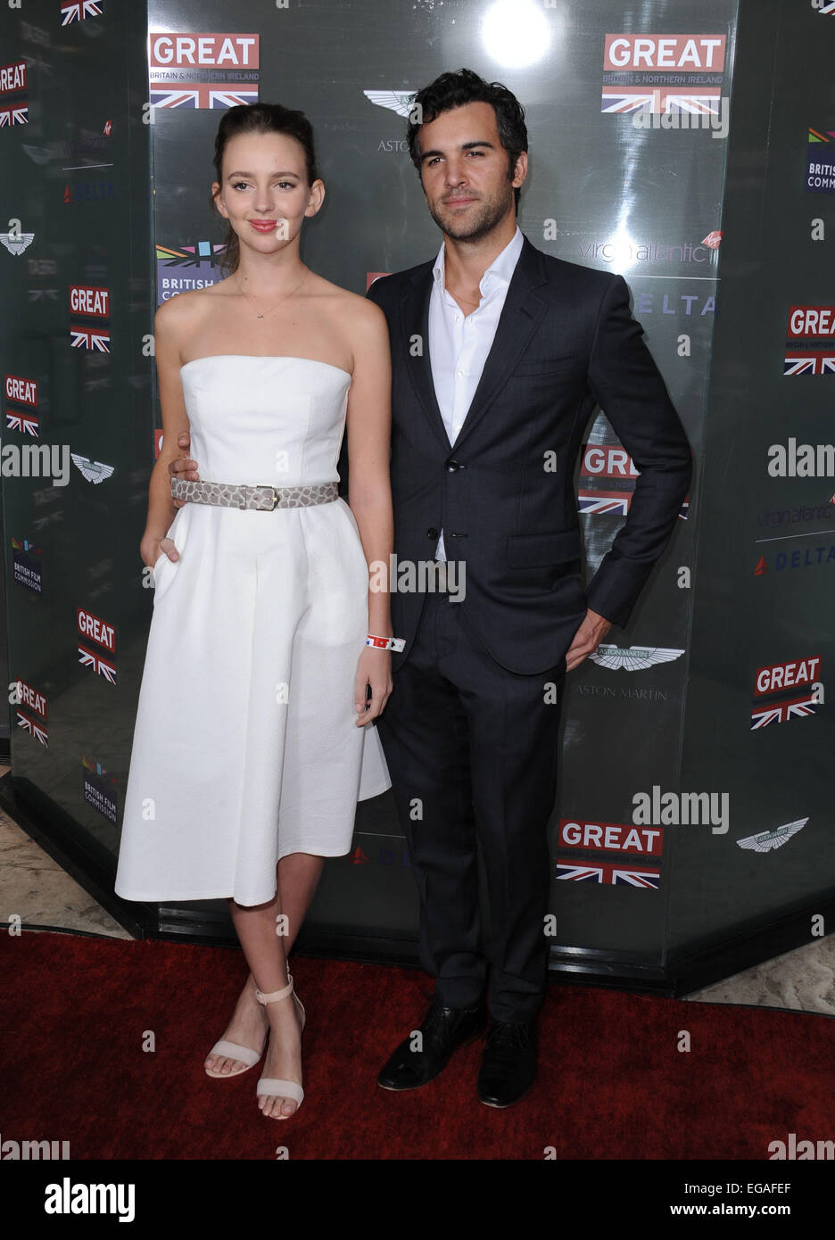 Los Angeles, California, USA. 20th Feb, 2015. Juan Pablo Di Pace Attending The GREAT British