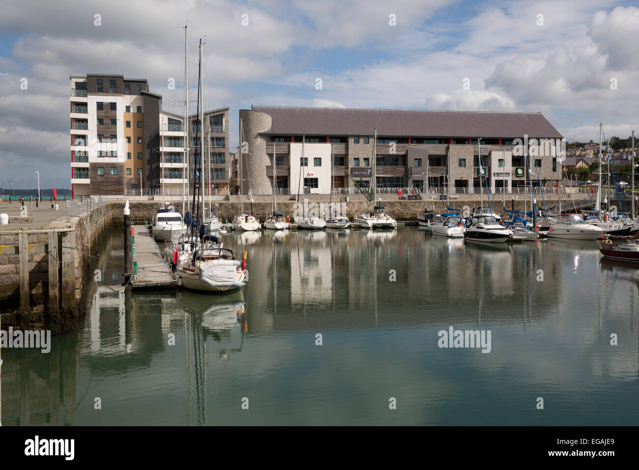 Victoria Dock, Caernarfon, Snowdonia, Gwynedd, Wales, United Kingdom