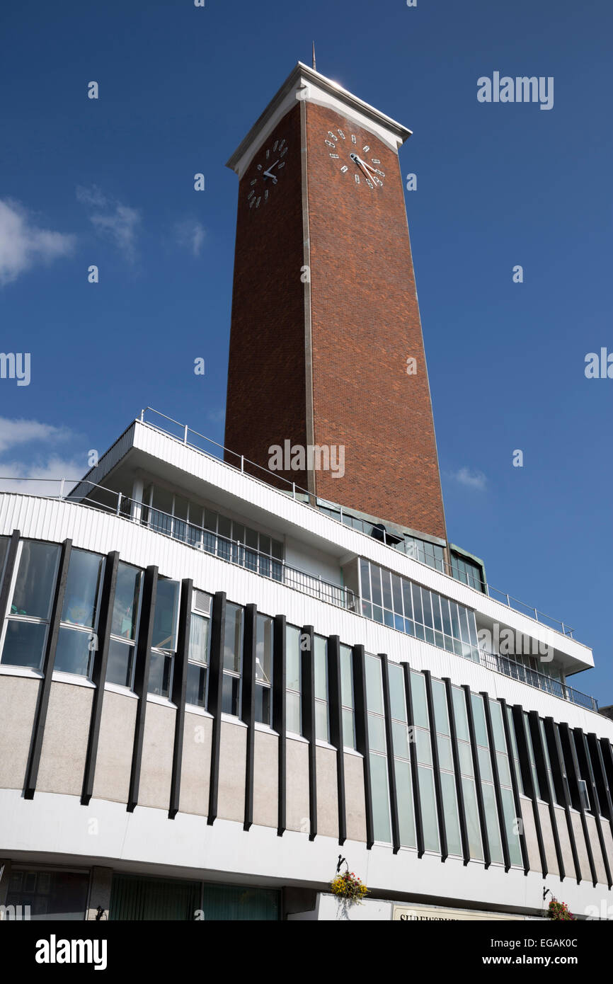 Clock tower of Market Hall Shrewsbury, Claremont Street, Shrewsbury