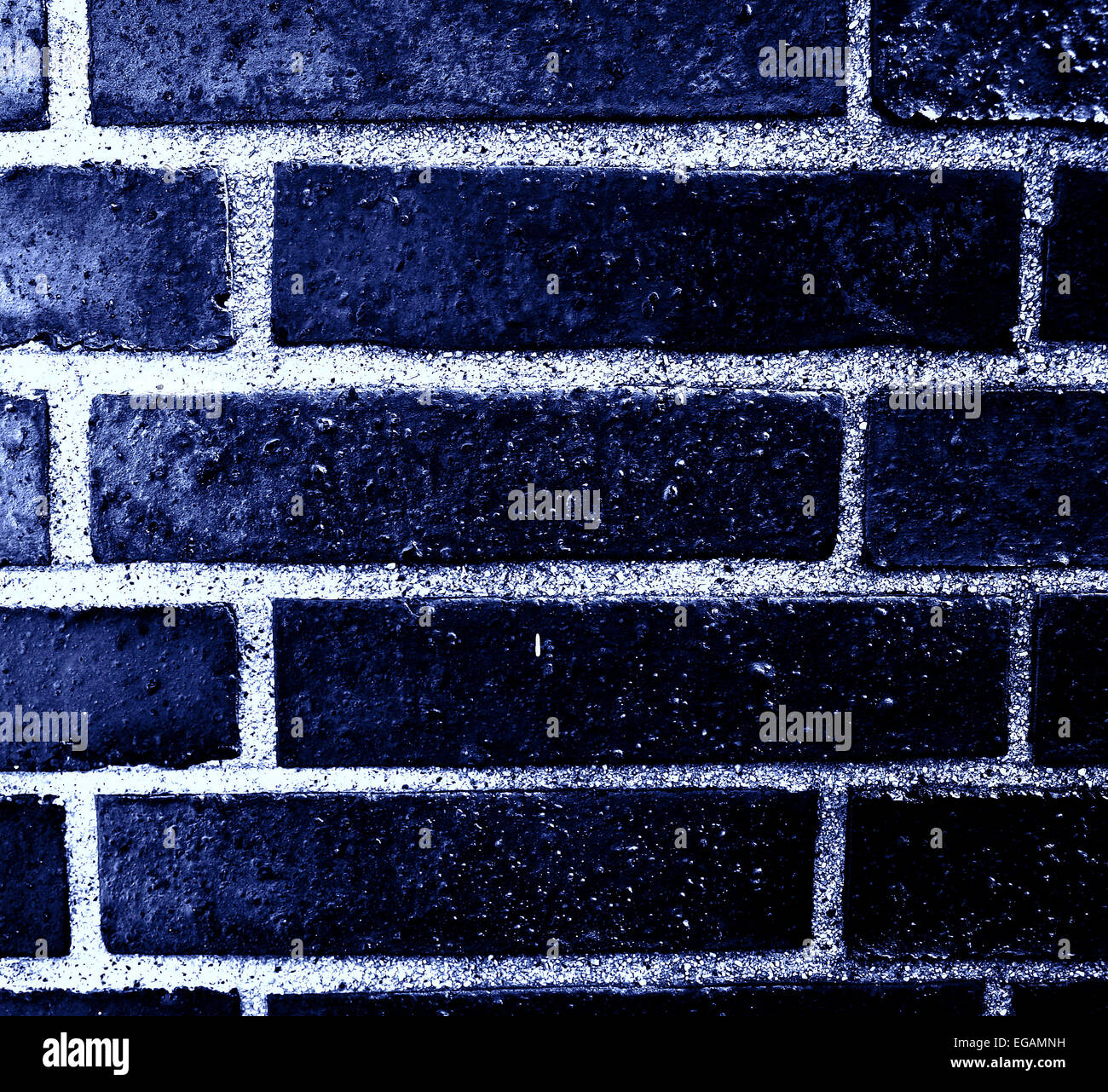 Abstract wall texture in blue Stock Photo