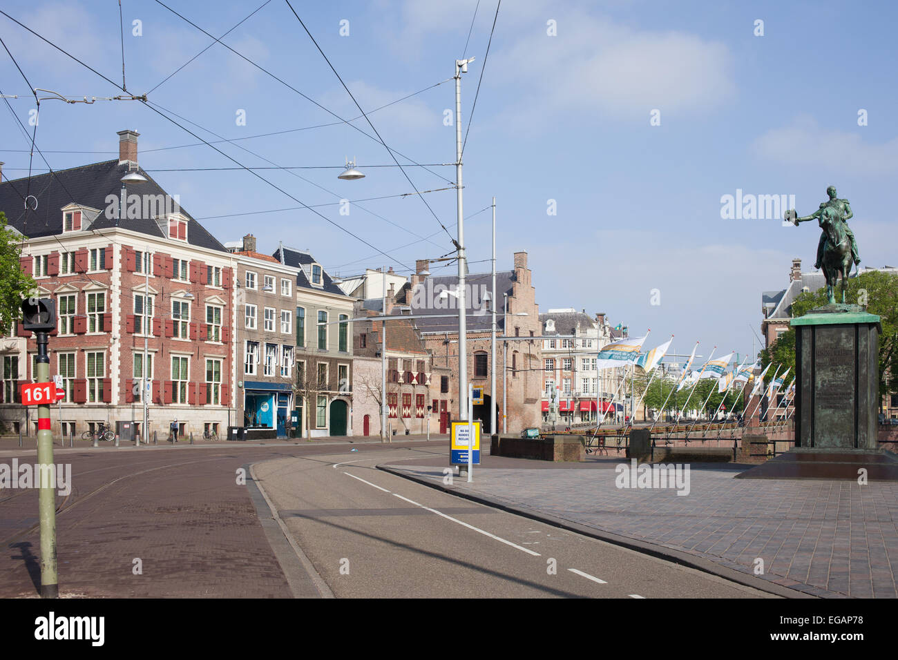 Buitenhof In The City Centre Of Hague Den Haag In Holland Netherlands Stock Photo Alamy