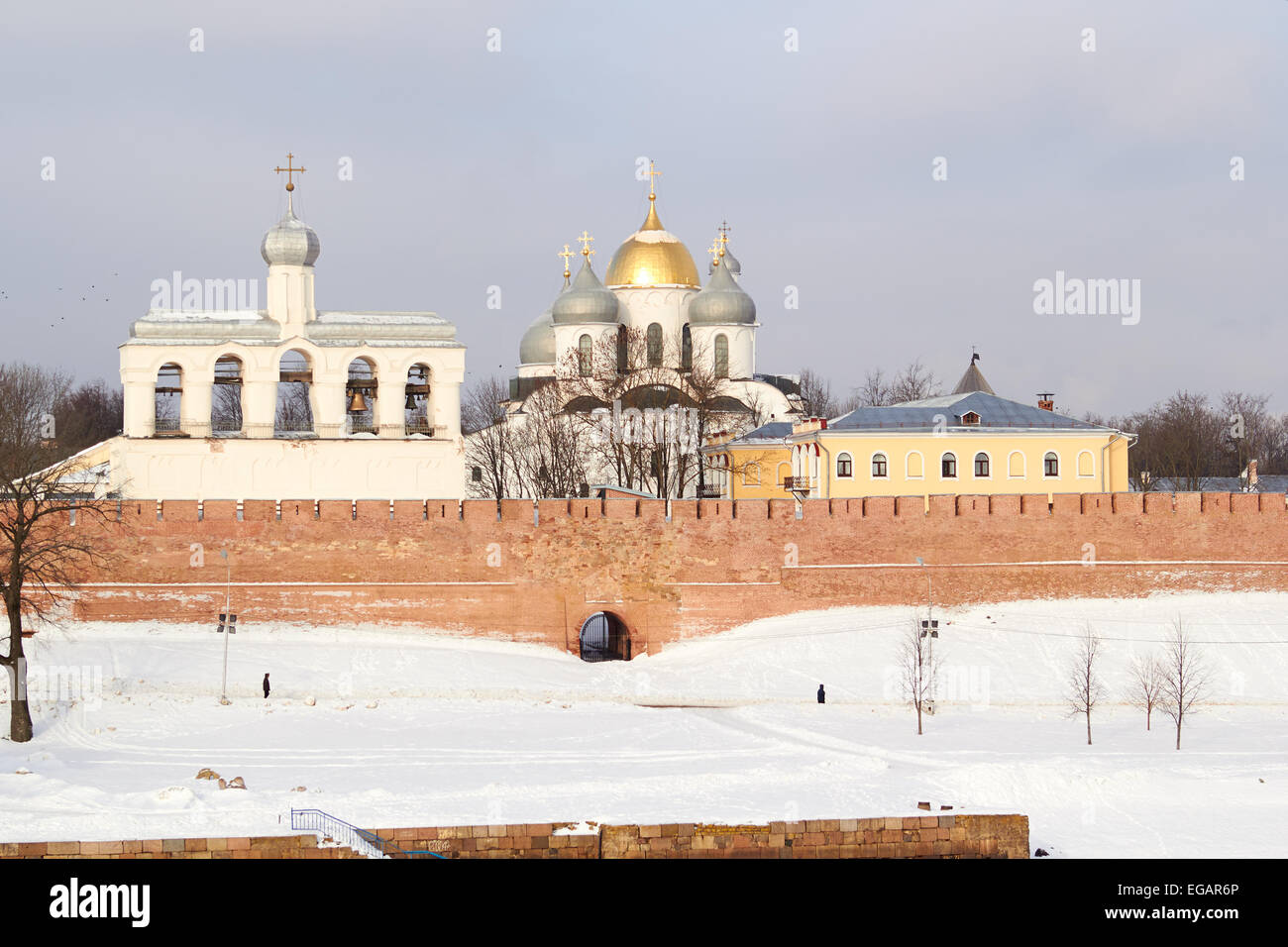 Russia.Novgorod the Great. Kremlin Stock Photo