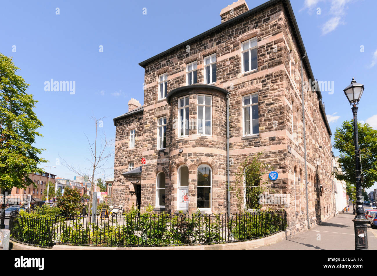 The Crescent Arts Centre, Belfast Stock Photo Alamy