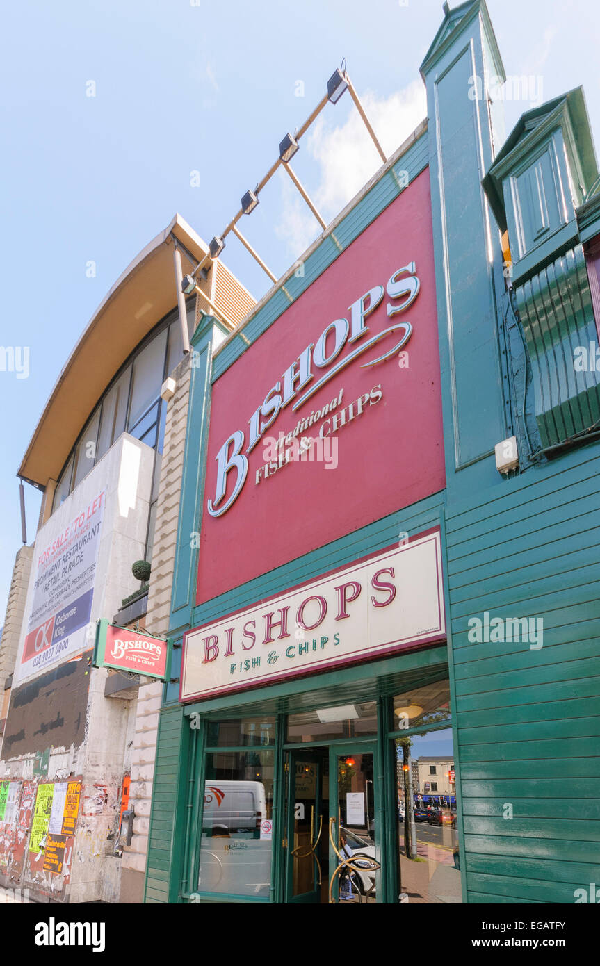 Fish and Chip shop, Belfast Stock Photo Alamy