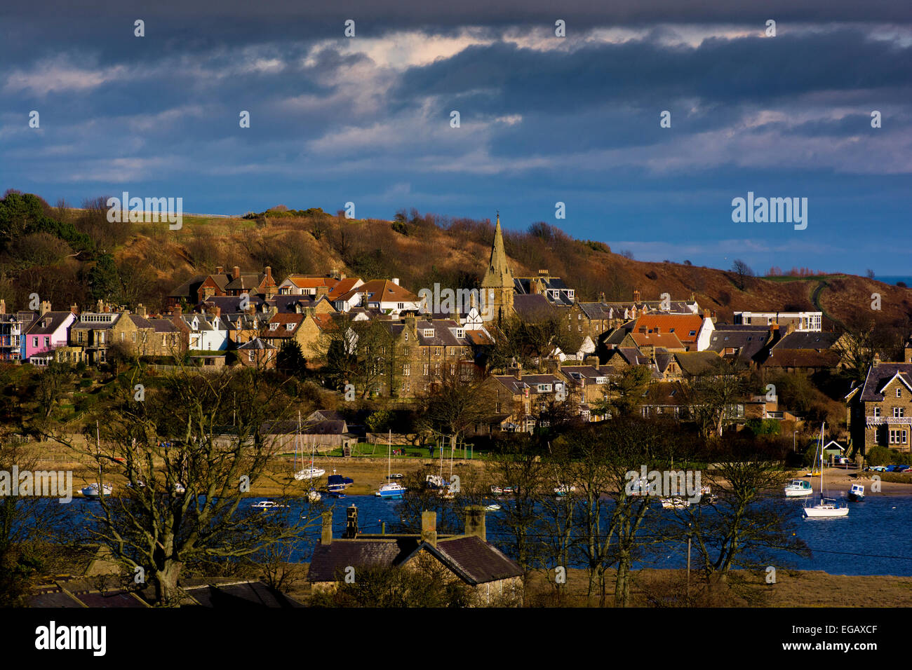 Alnmouth Stock Photo