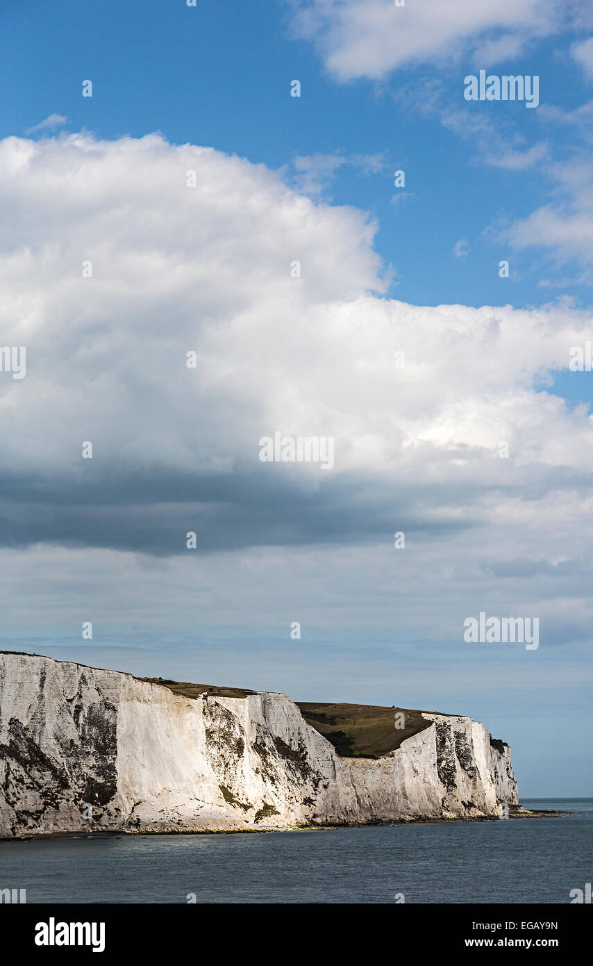 White cliffs of Dover, England, UK Stock Photo