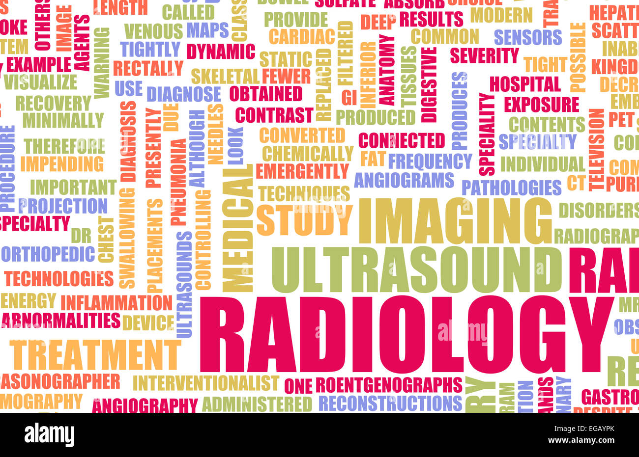 Radiology or Radiologist Medical Field Specialty As Art Stock Photo Alamy