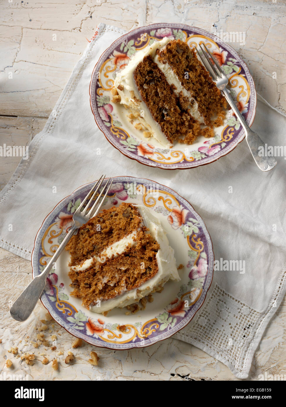 Teatime treats carrot cake hires stock photography and images Alamy