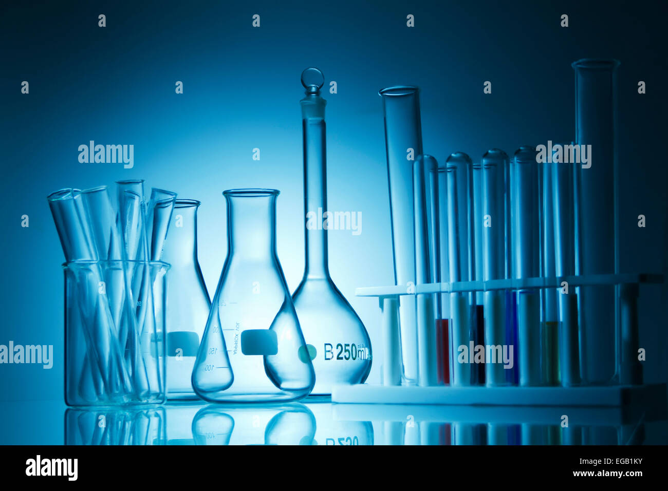 Research Laboratory glass Nobody Stock Photo - Alamy