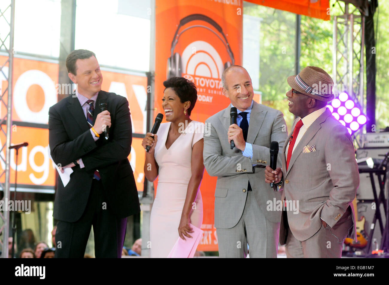 Jennifer Hudson performs live on NBC's 'Today' show as part of their