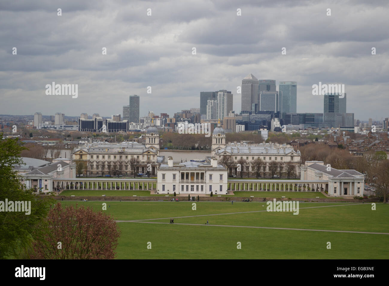 South London Landscape Stock Photo - Alamy