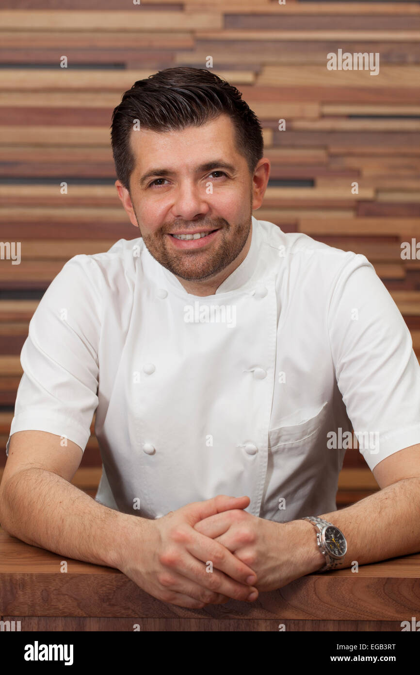 Chef Arnaud Stevens Stock Photo