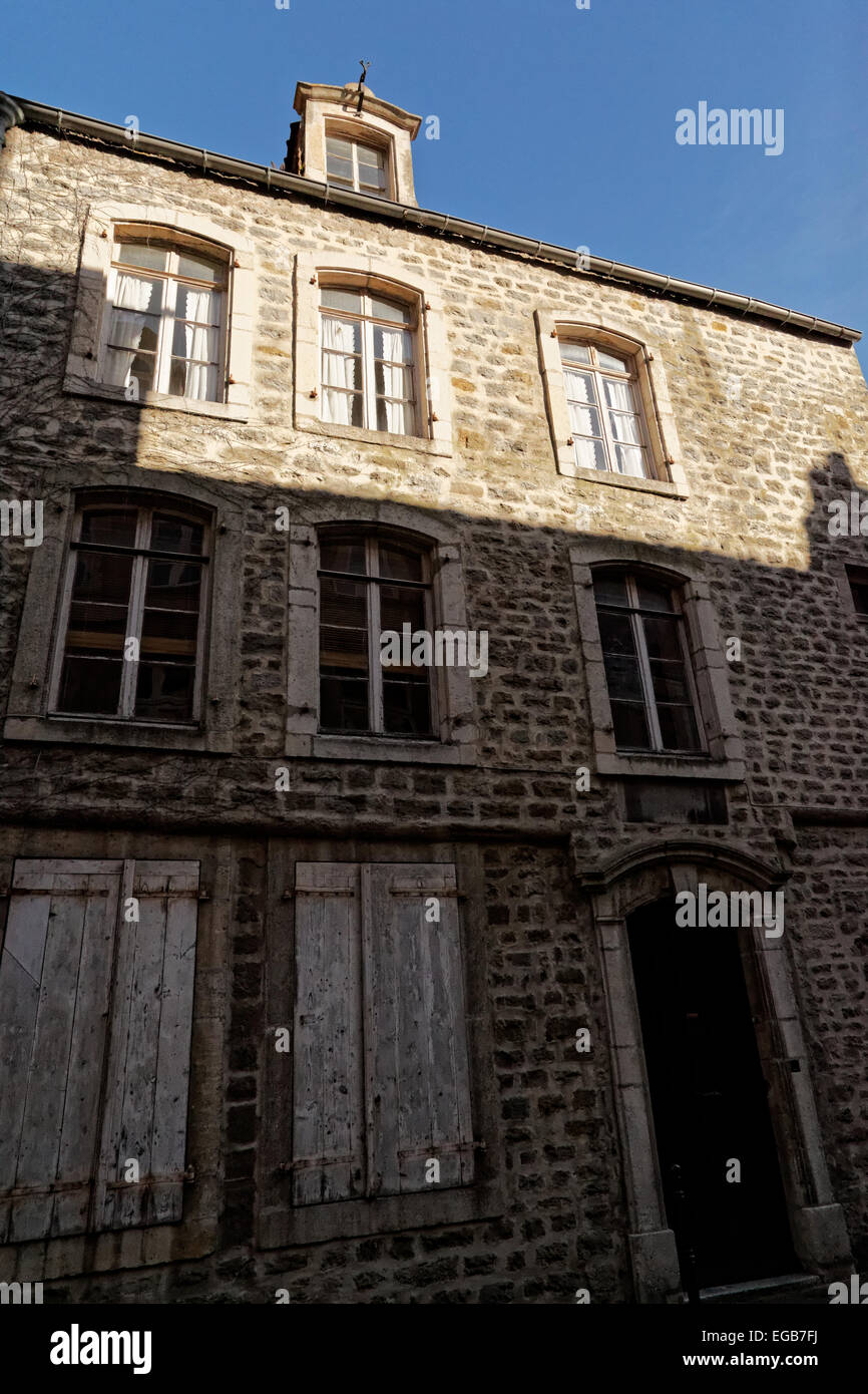 A traditional French building in the old fortified town of  Boulogne sur Mer Stock Photo