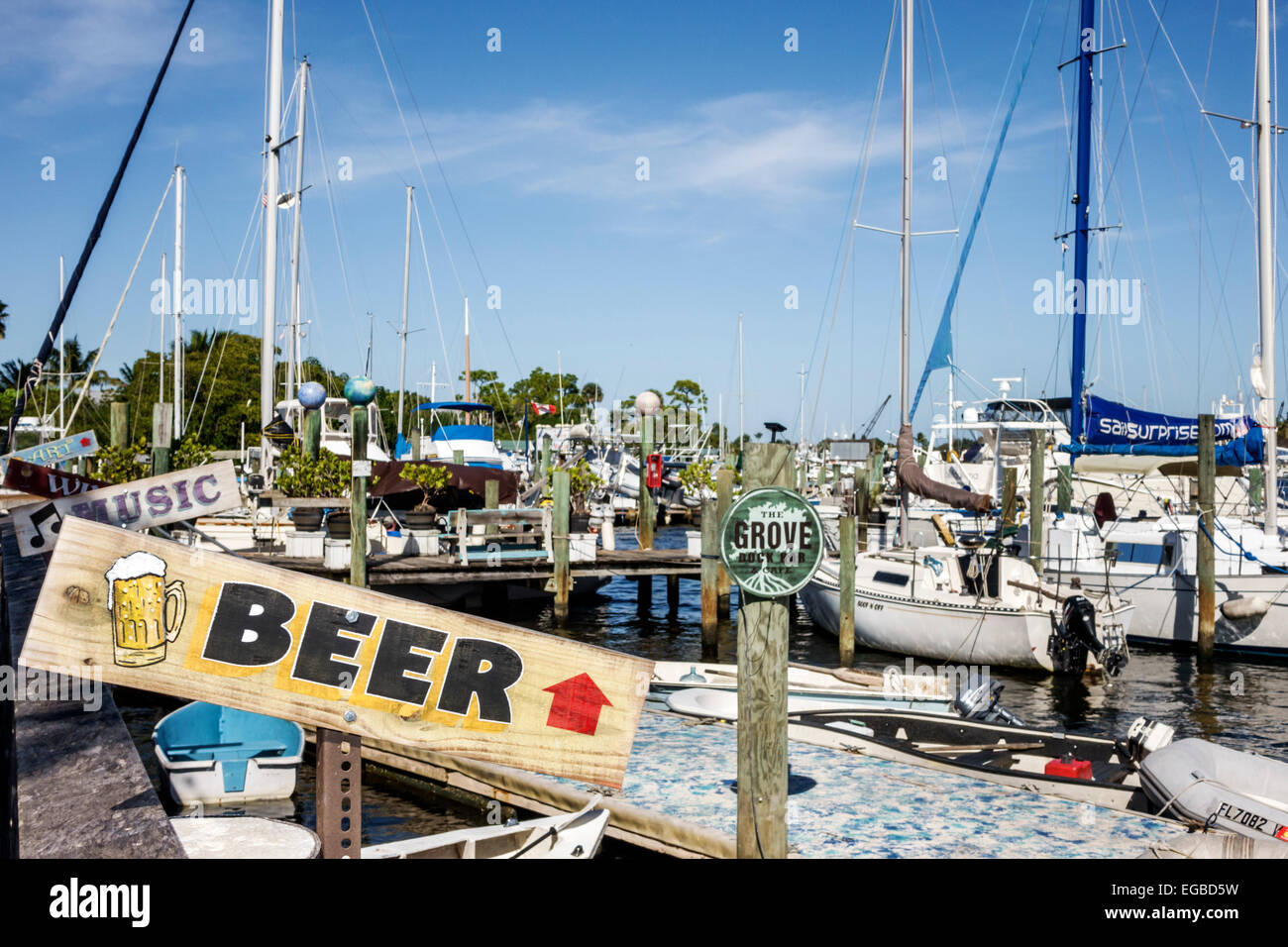Florida,Port Pt. Salerno,Manatee Creek water,Pocket,marina,boats,sign