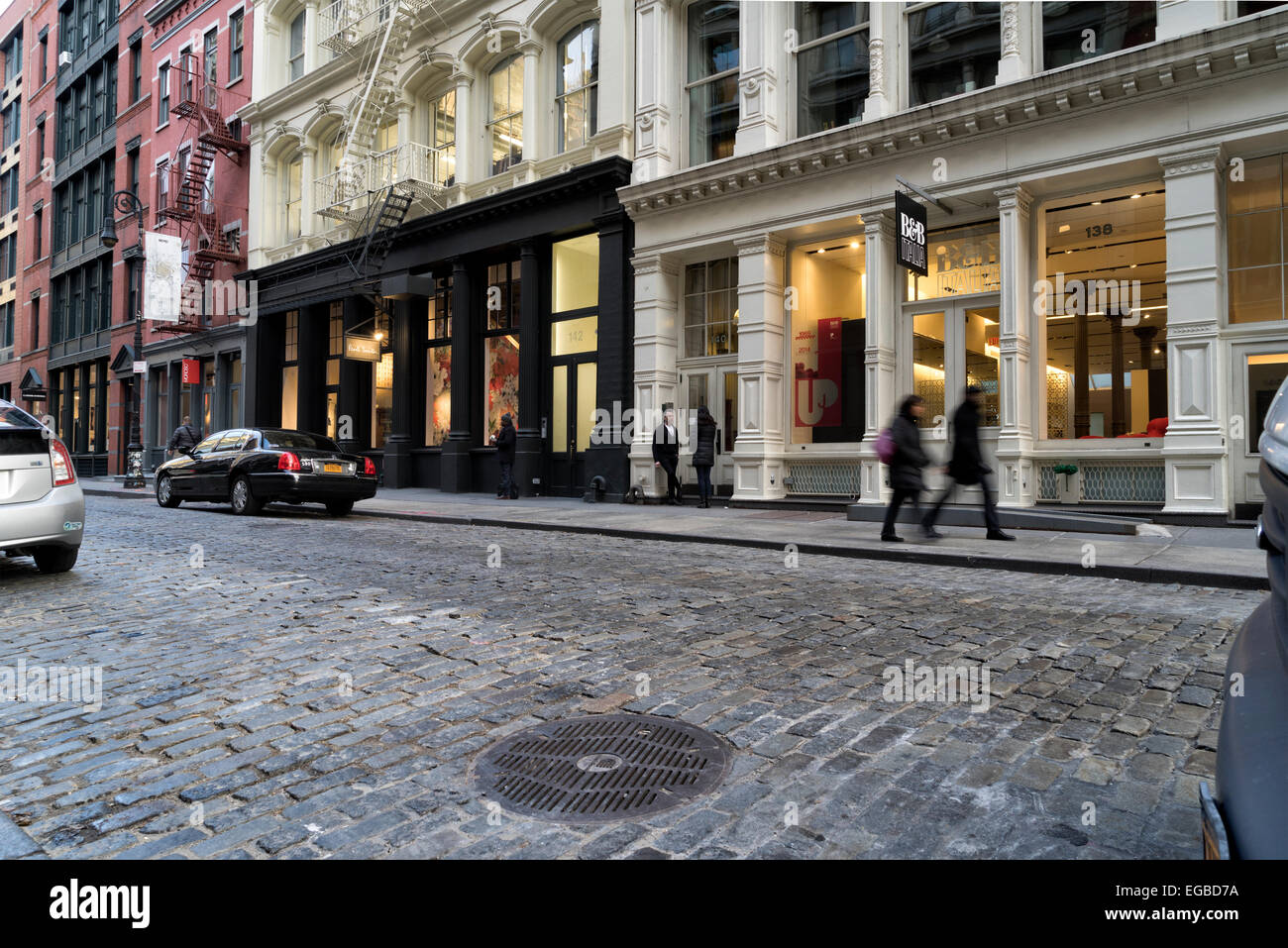 Louis Vuitton Store Greene Street Soho New York City Stock Photo - Alamy