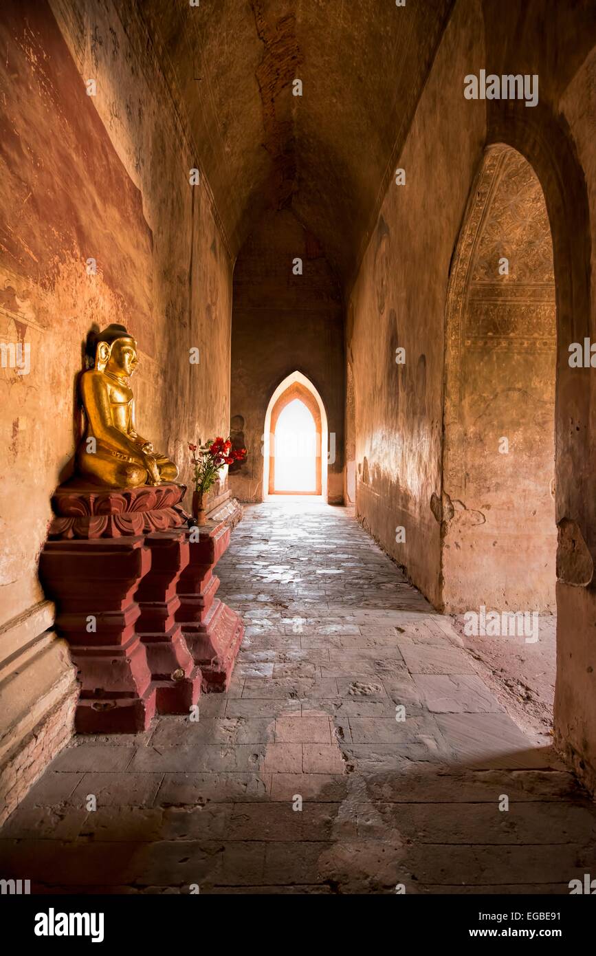 Buddha at Bagan Stock Photo