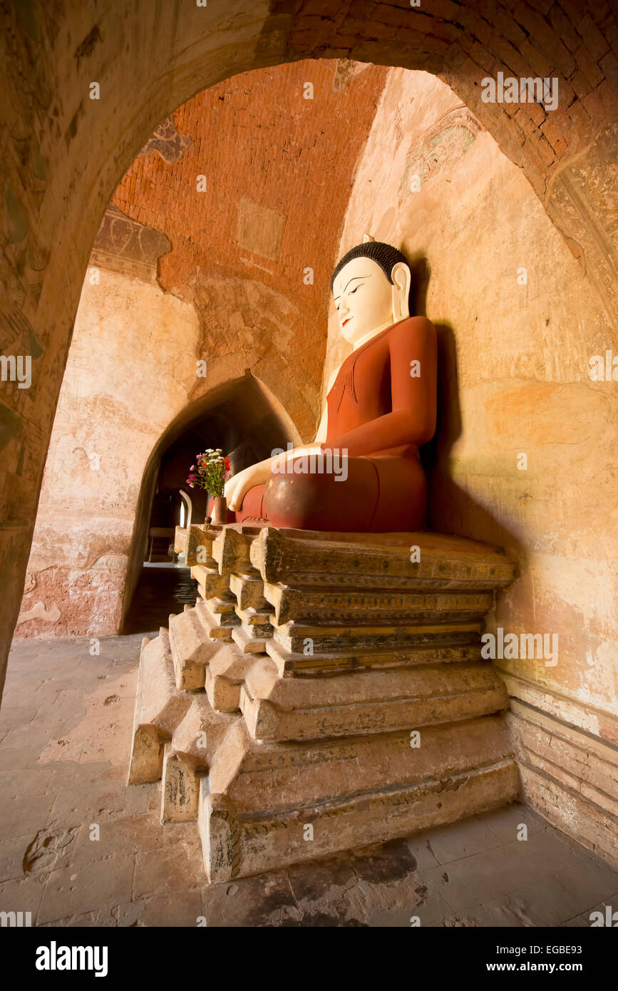Buddha at Bagan Stock Photo