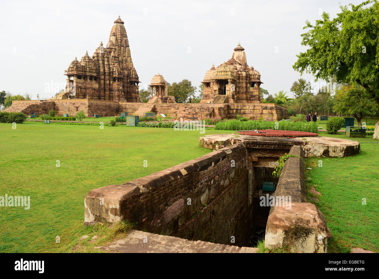 Khajuraho Group of Monuments Khajuraho Temples India UNESCO World Heritage site India Stock Photo