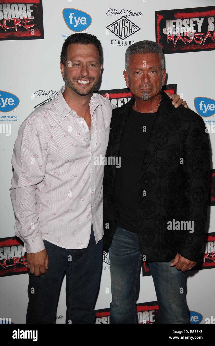New York premiere of 'Jersey Shore Massacre' at AMC Lincoln Square Theater  - Red Carpet Arrivals Featuring: Sal Governale,Tony Bongiovi Where: New  York City, New York, United States When: 19 Aug 2014