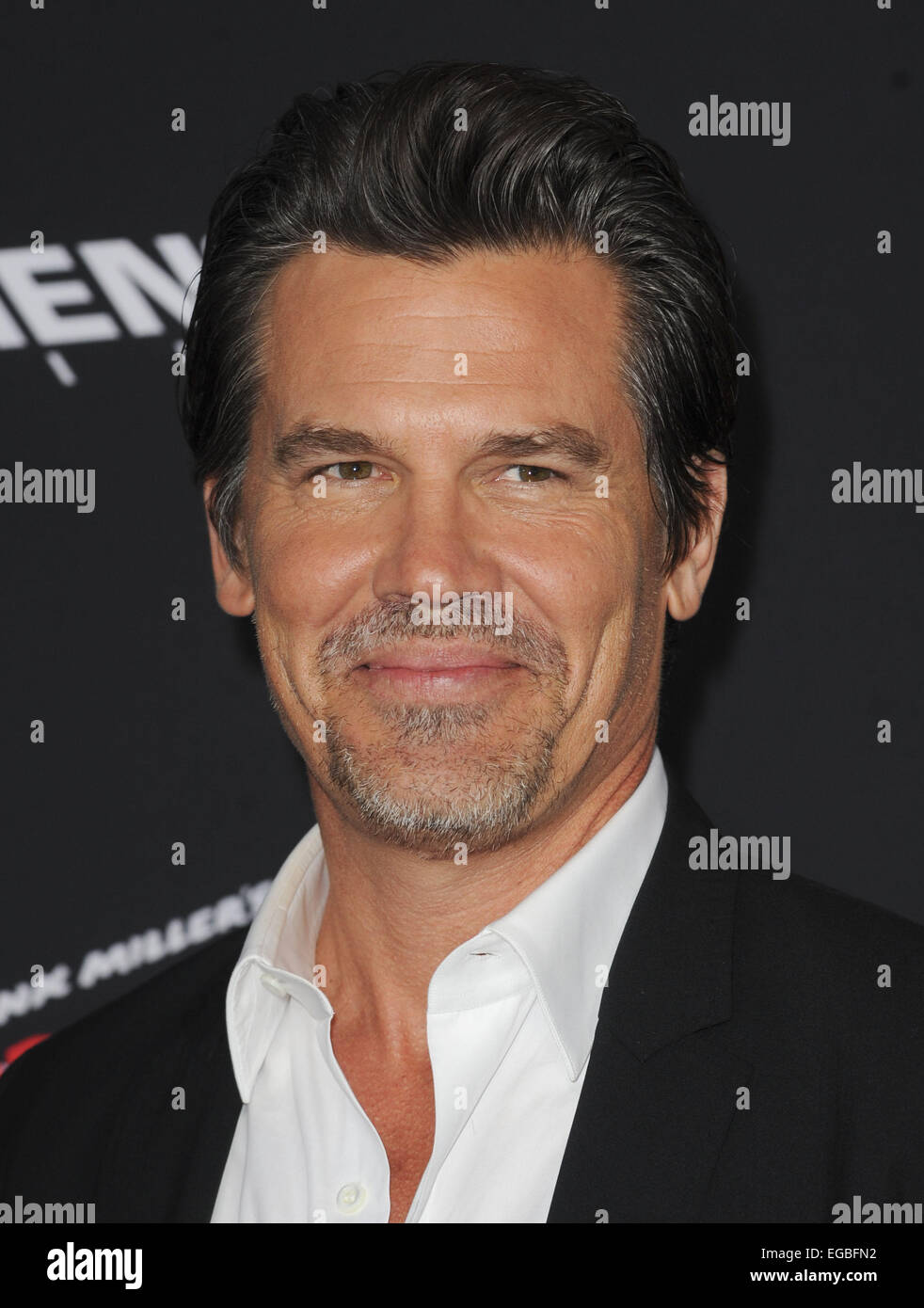 Premiere of 'Sin City: A Dame To Kill For' - Arrivals Featuring: Josh Brolin Where: Los Angeles, California, United States When: 20 Aug 2014 Stock Photo