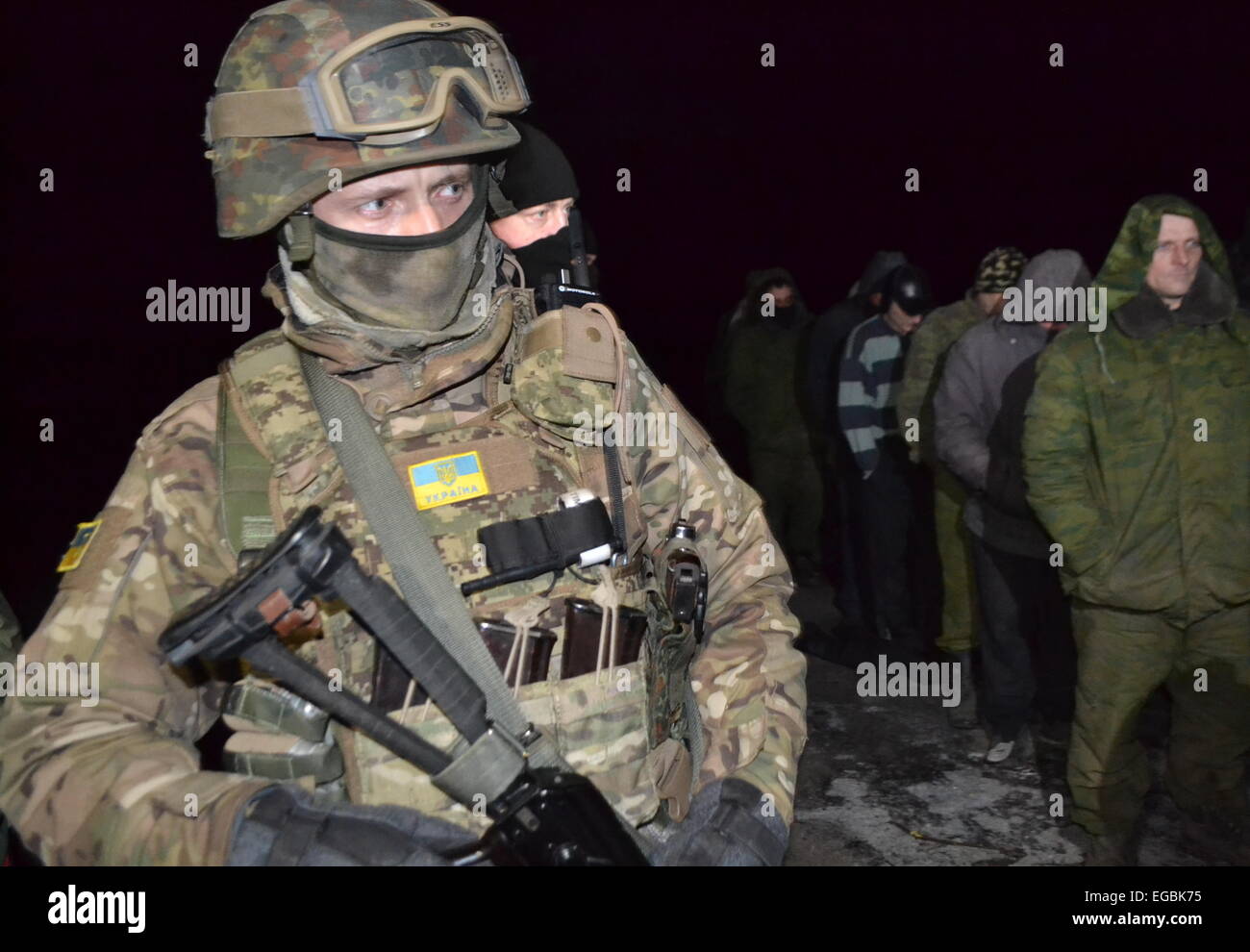 Prisoners of war of the Armed Forces of Ukraine in Lugansk Prisoners of war of the Armed Forces of Ukraine in Lugansk