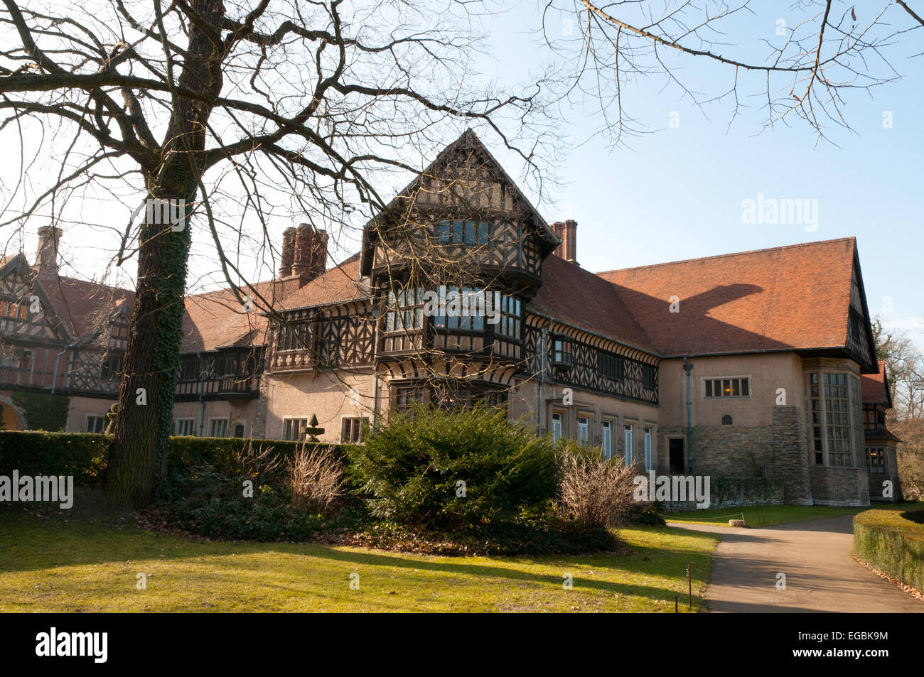 Schloss Cecilienhof Palace, Potsdam, where the Potsdam Conference was ...
