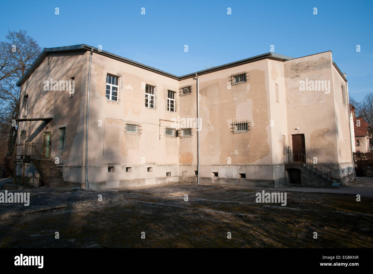 Former Soviet KGB prison, Leistikowstrasse, Potsdam, Germany Stock Photo