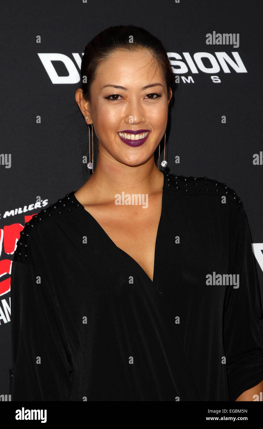 FRANK MILLER’S SIN CITY: A DAME TO KILL FOR Los Angeles premiere Featuring: Michelle Wie Where: Hollywood, California, United States When: 20 Aug 2014 Stock Photo