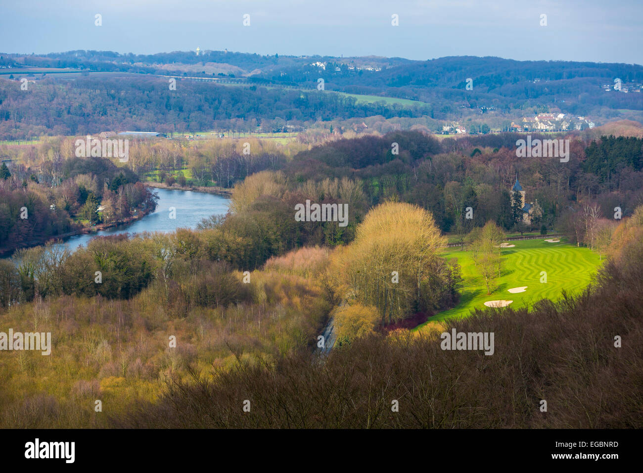 Haus Oefte Golf Course Essen Germany Stock Photo 78934561 Alamy