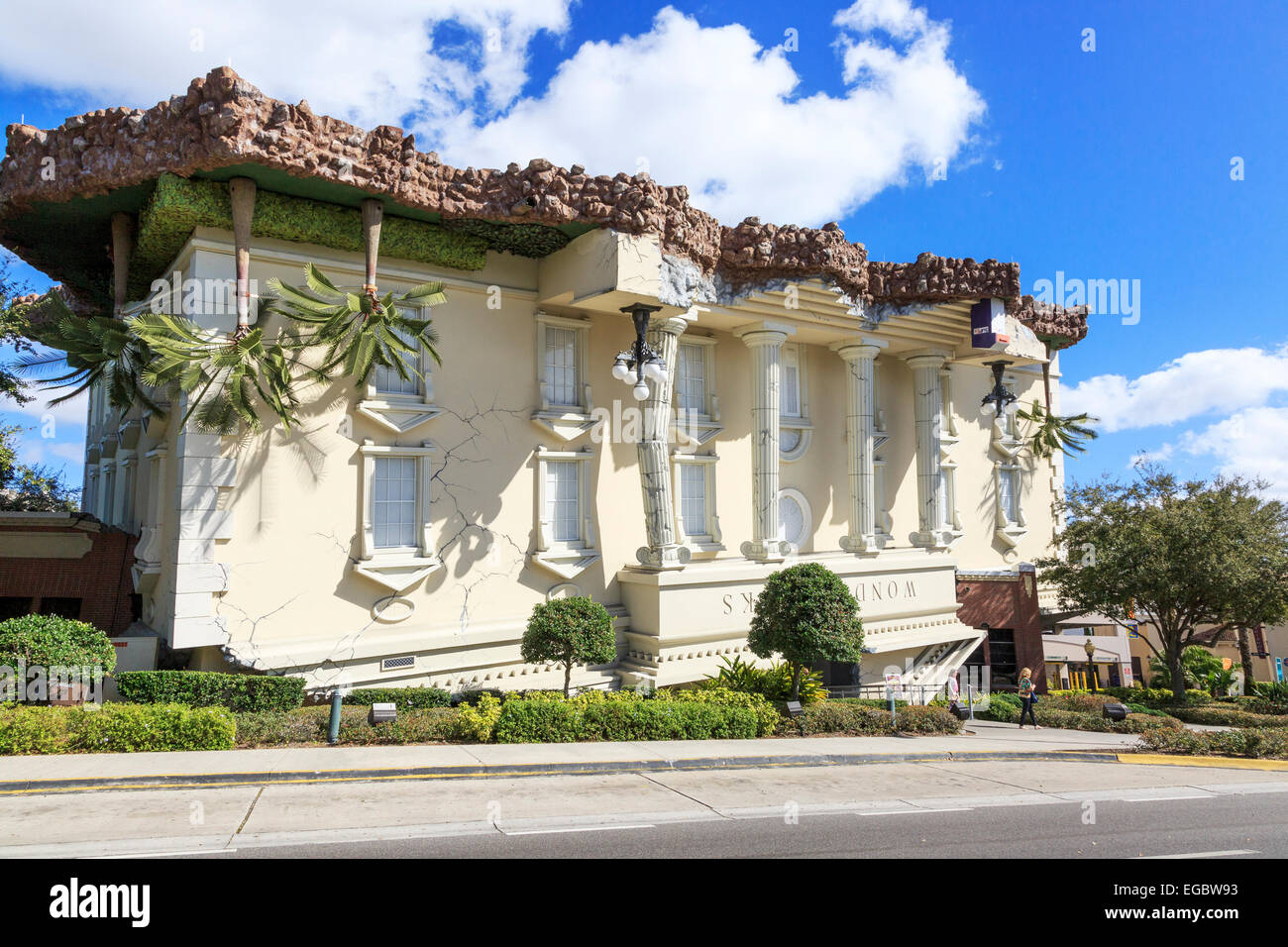 Wonderworks Science museum on International Drive, Orlando, Florida, USA Stock Photo