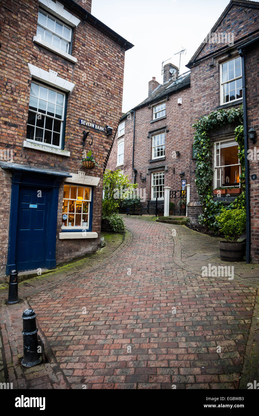 Severn Bank, Ironbridge, Telford & Wrekin, Shropshire Stock Photo Alamy