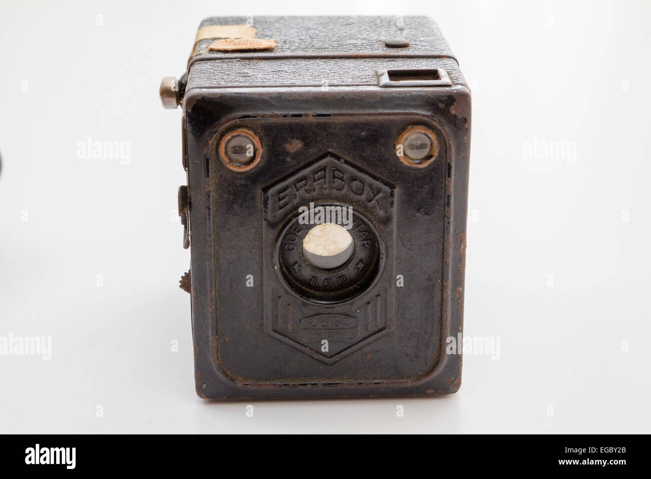 Vintage Box Camera Brownie 2A Eastman Kodak Carrying Case Camera Display Antique ca 1907 Cameras