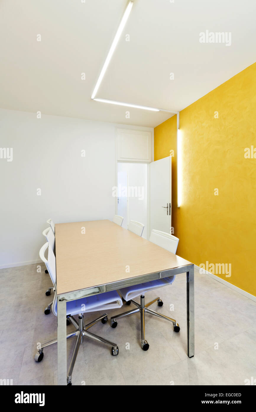 modern office interior design, meeting room Stock Photo - Alamy