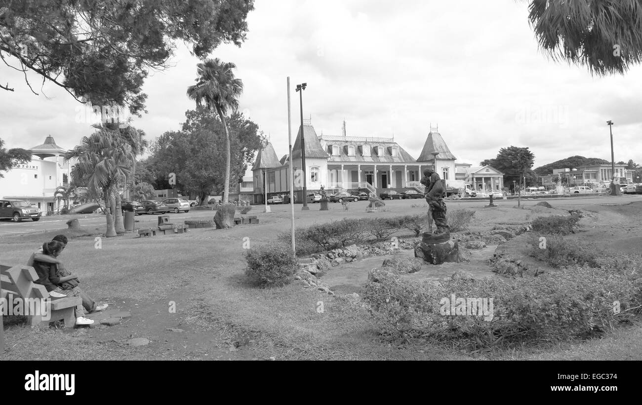 Hotel de ville, Curepipe, Mauritius Stock Photo