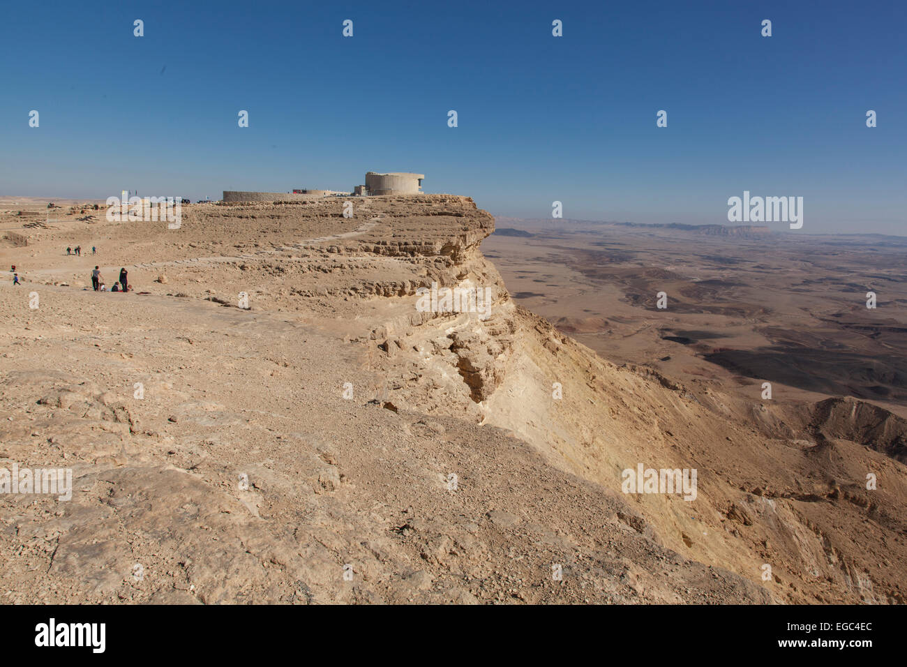 Mitzbe Ramon Mitzpe Ramon Crater, the Negev Desert, Southern Israel Stock Photo - Alamy