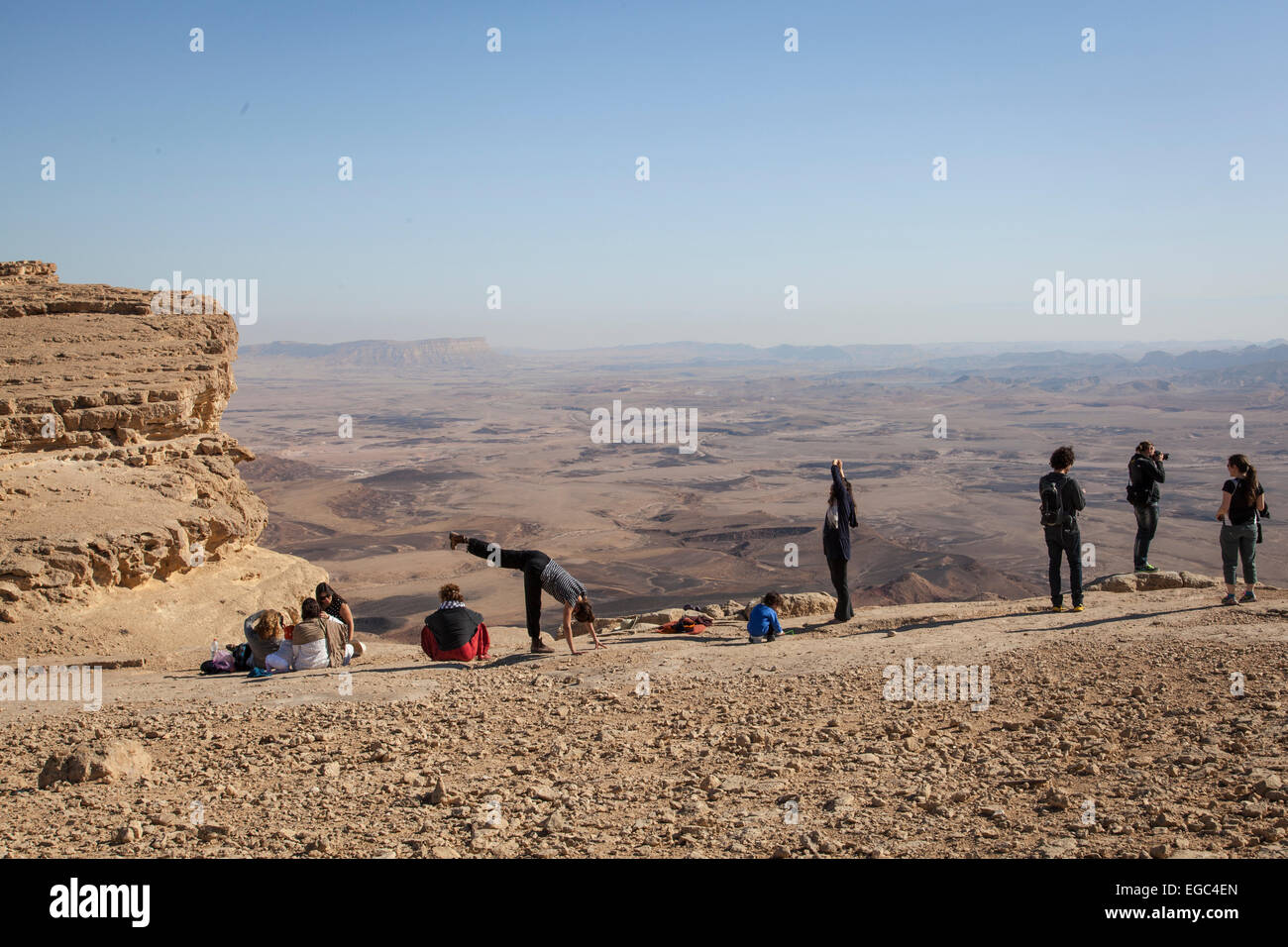 Mitzpe Ramon Mitzpe Ramon Crater, the Negev Desert, Southern Israel Stock Photo - Alamy