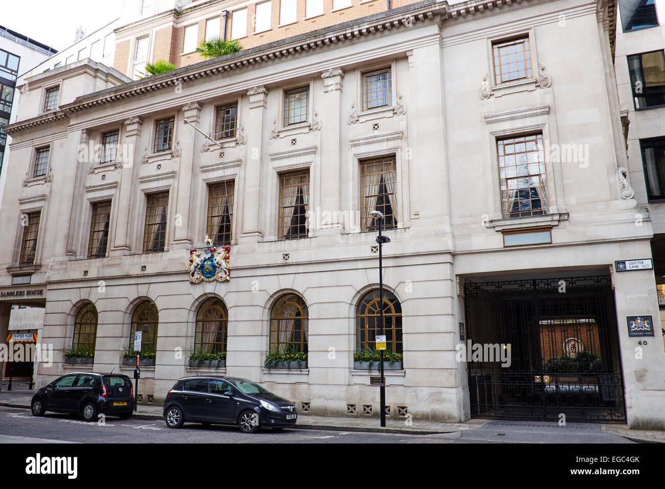 Saddlers Hall Gutter Lane City Of London UK Stock Photo Alamy