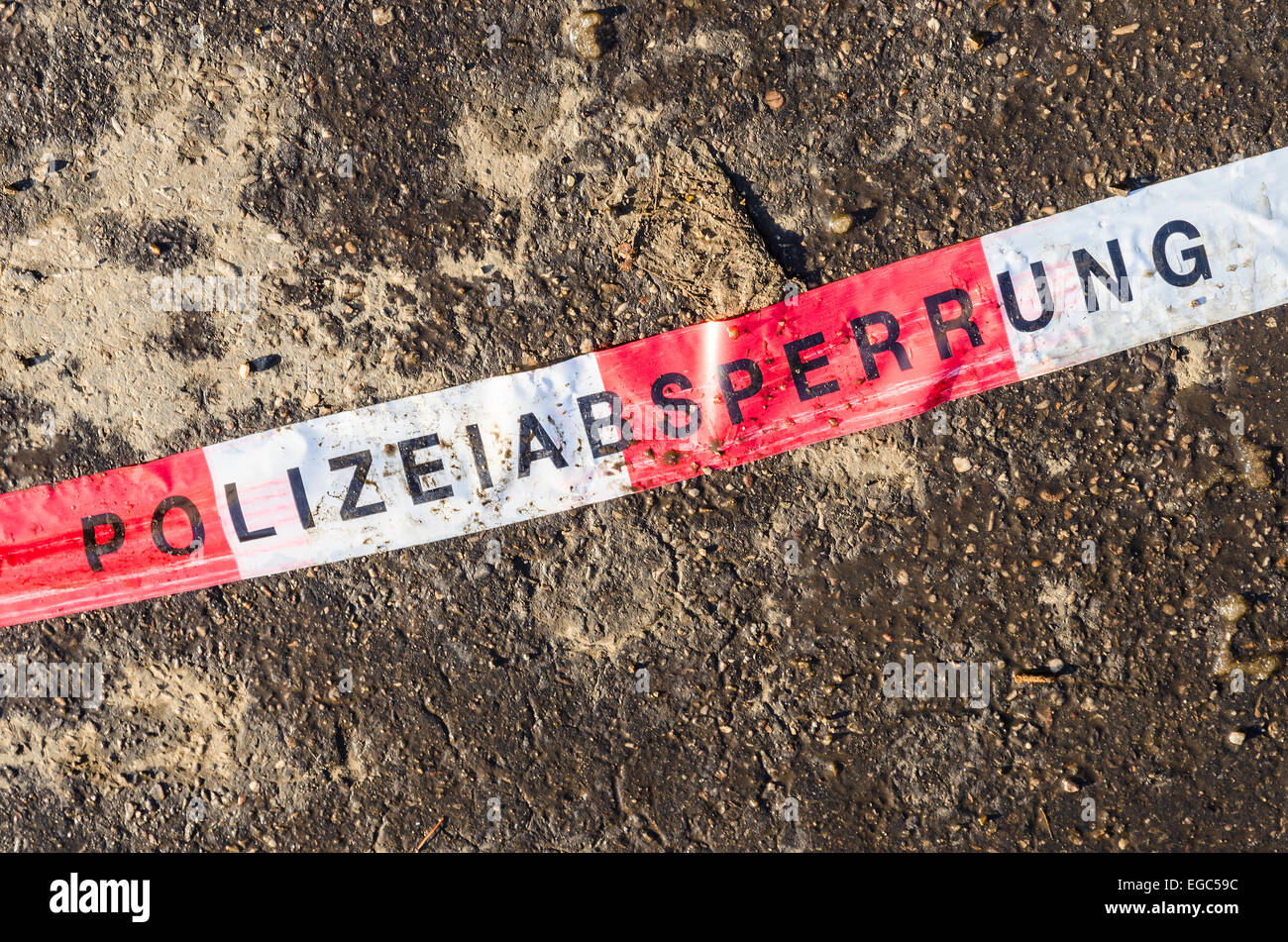 Police tape hi-res stock photography and images - Alamy