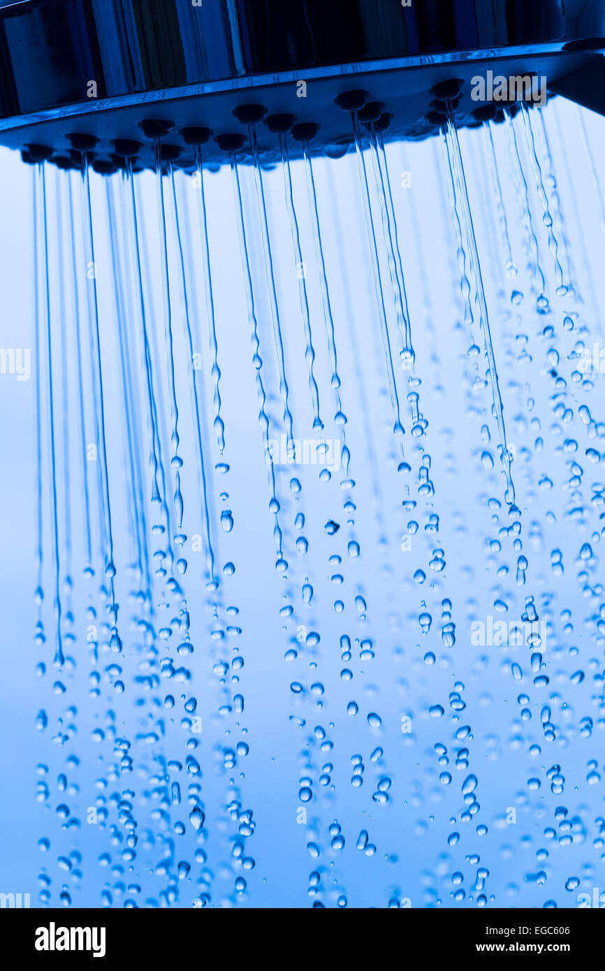 Shower with running water hires stock photography and images Alamy