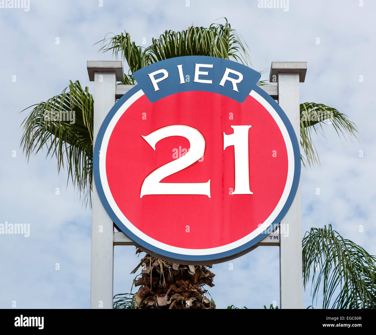 Pier 21, Galveston,Texas, USA Stock Photo Alamy