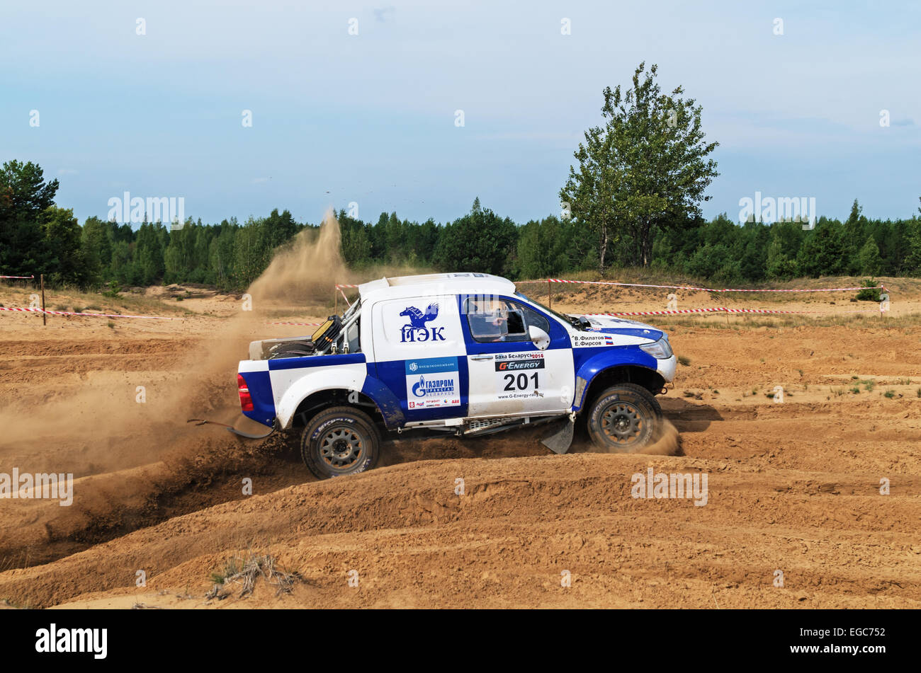 Baha Races Races on a rally-raid on sandy dunes. Rally-raid Baha