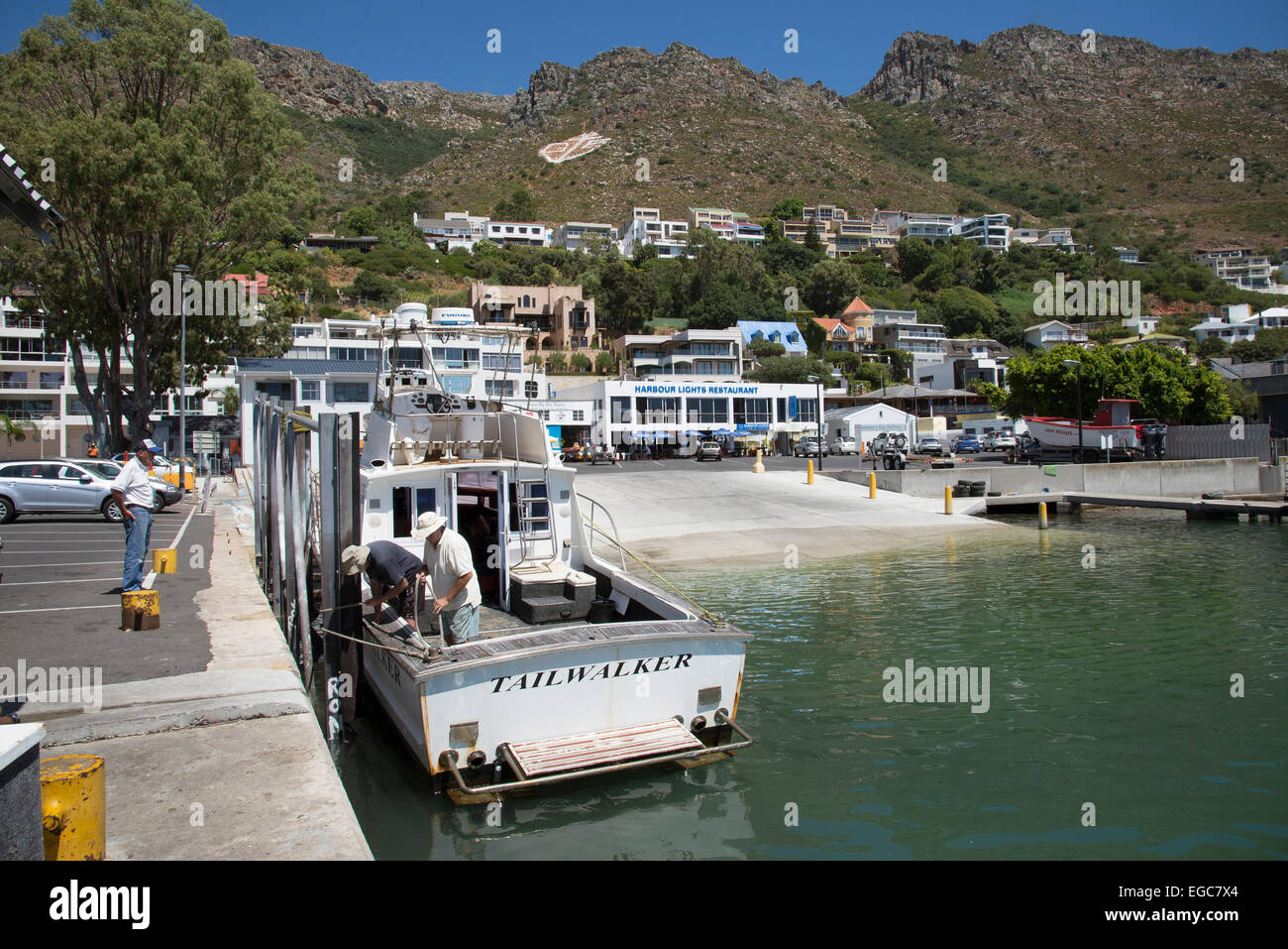 Gordons Bay harbour Western Cape South Africa Stock Photo